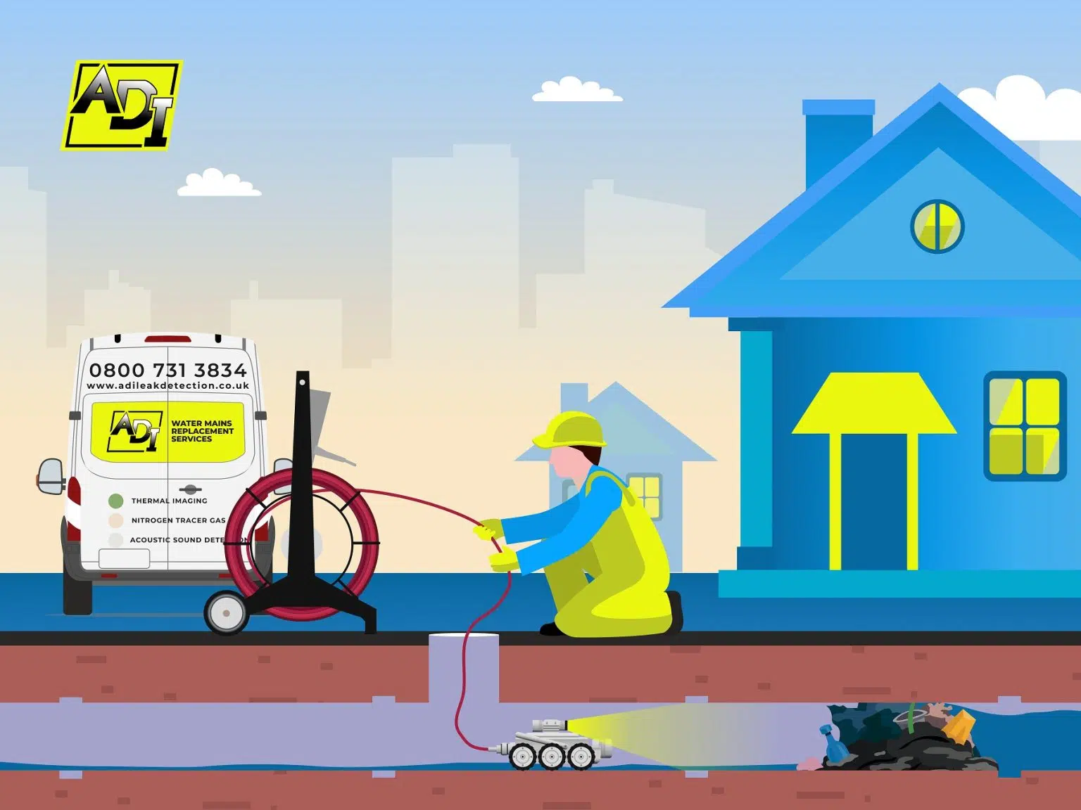 Drainage CCTV Surveys & Investigations Rugby